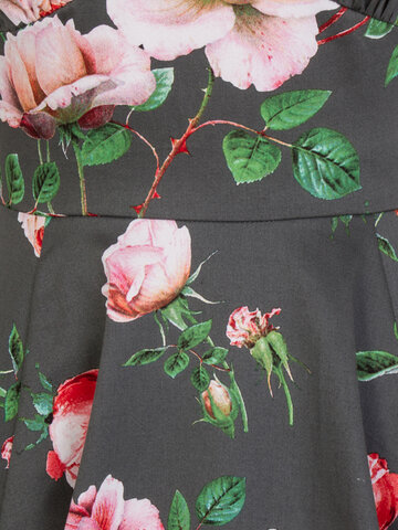 Výpredaj Retro pin up šaty Milovníčka kvetov